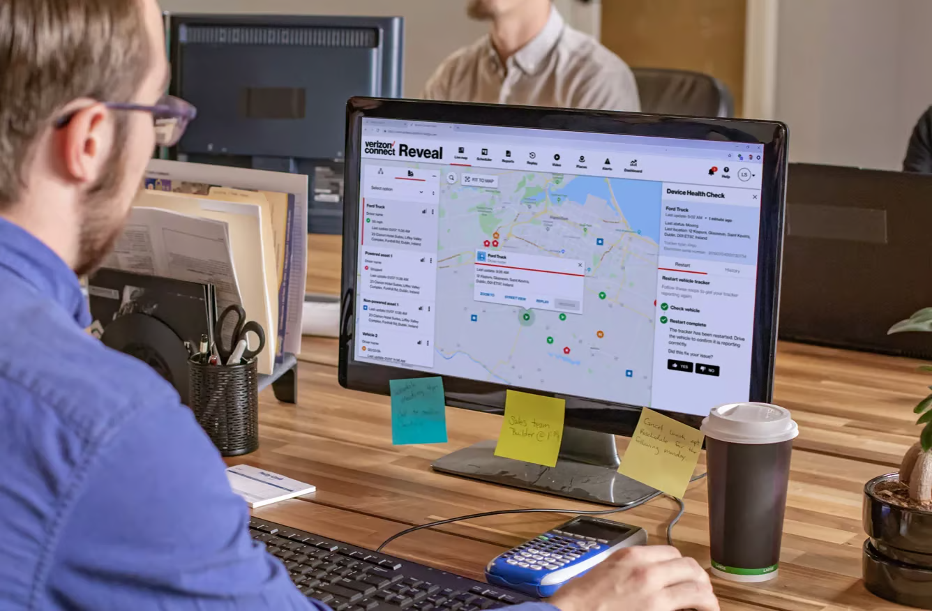 GPS Asset Tracking Software for Equipment Tracking | Verizon Connect