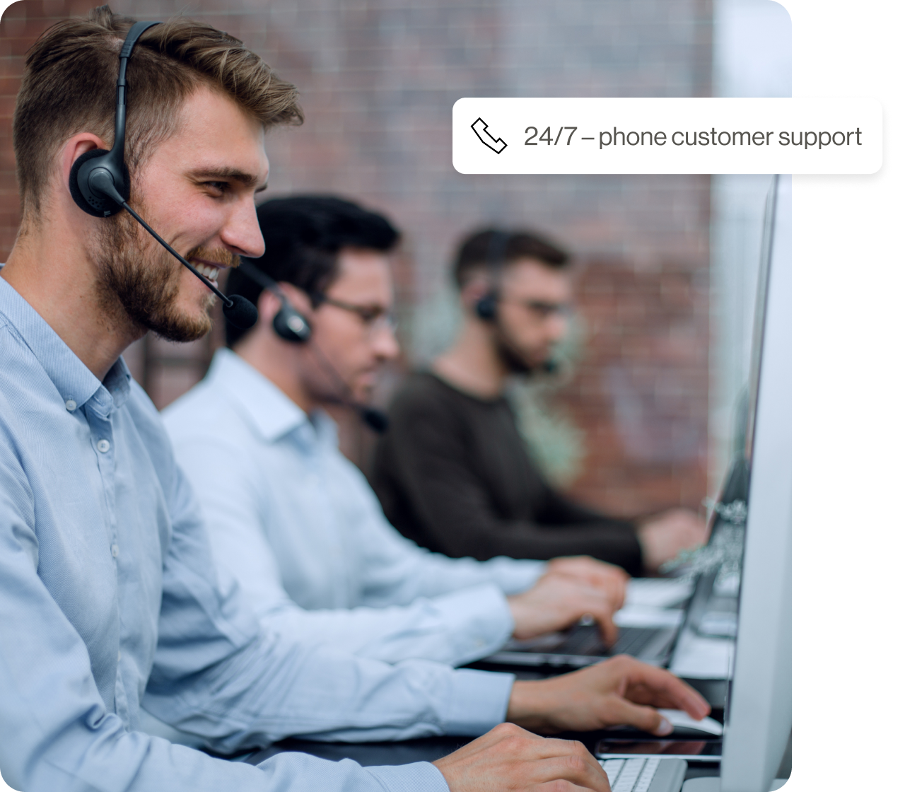 Phone customer service supprt
