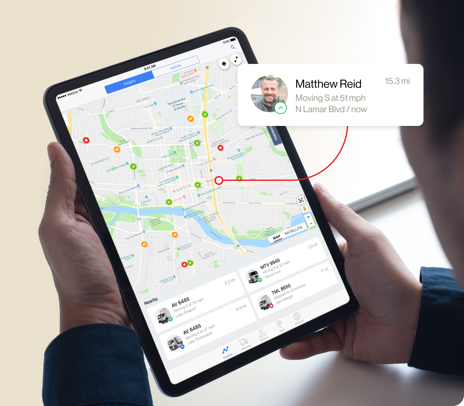 vzc monarch hero vehicle tracking