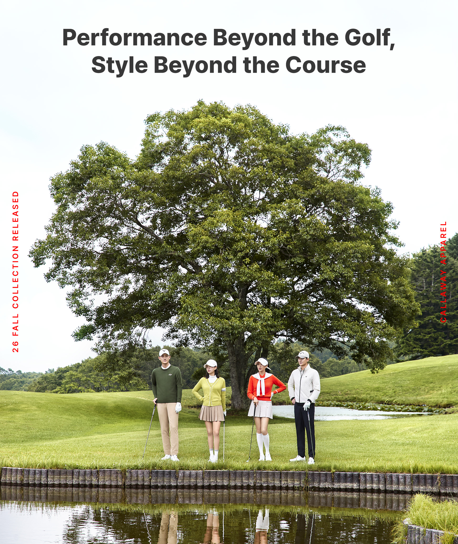 Performance Beyond the Golf,
Style Beyond the Course