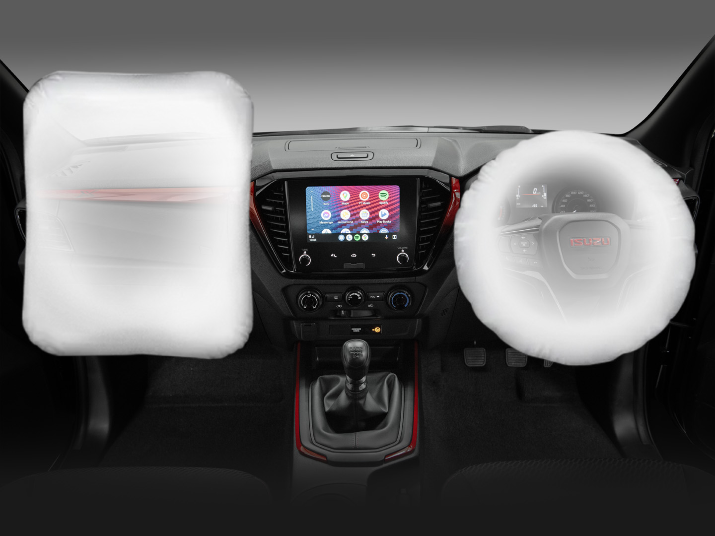 Dual SRS Airbags - ISUZU D-MAX X-SERIES (อีซูซุ ดีแมคซ์ เอ็กซ์-ซีรี่ส์)