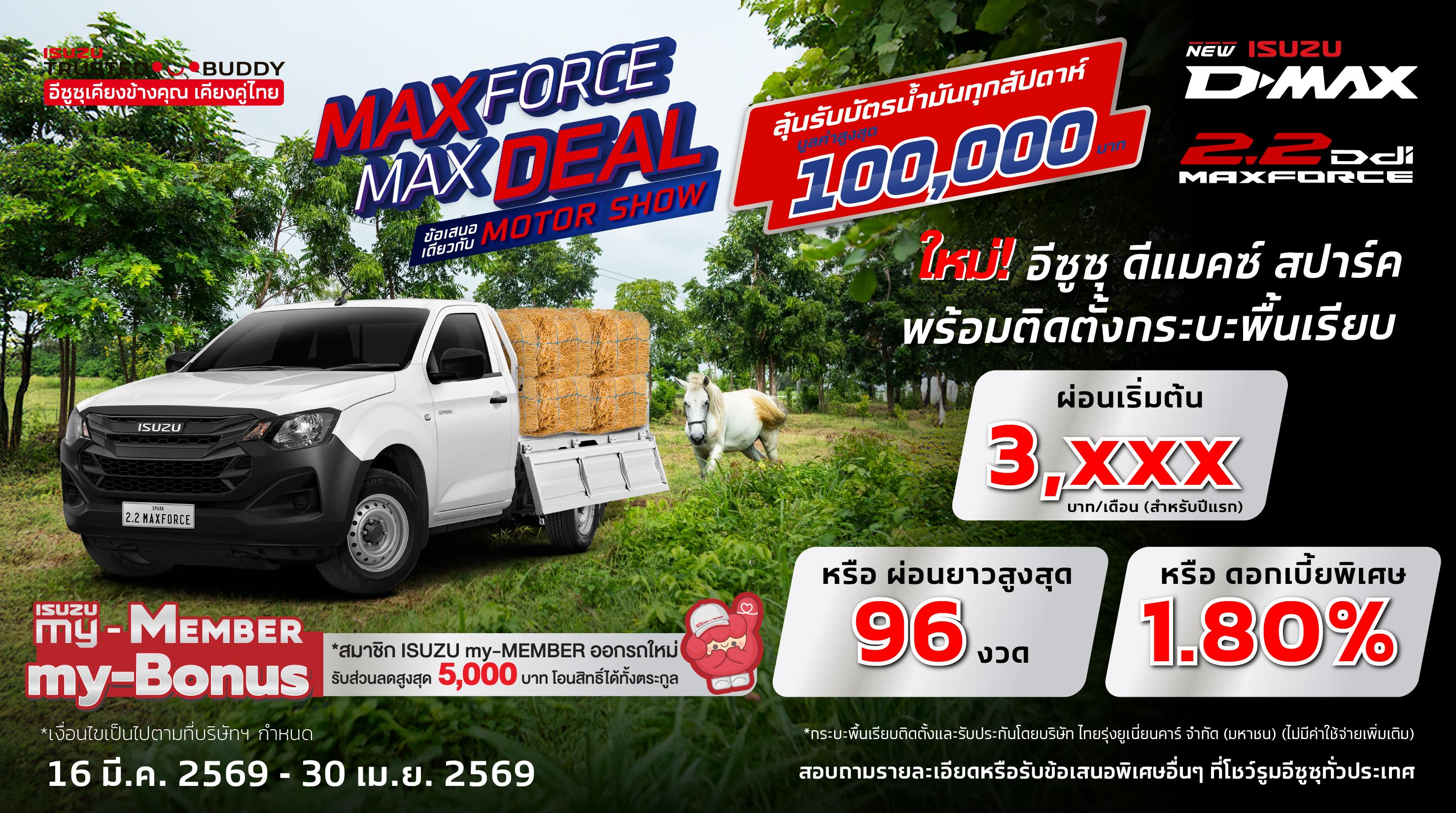 my-MEMBER my-Bonus ความสุขส่งต่อได้ - อีซูซุประเทศไทย Isuzu Thailand Official