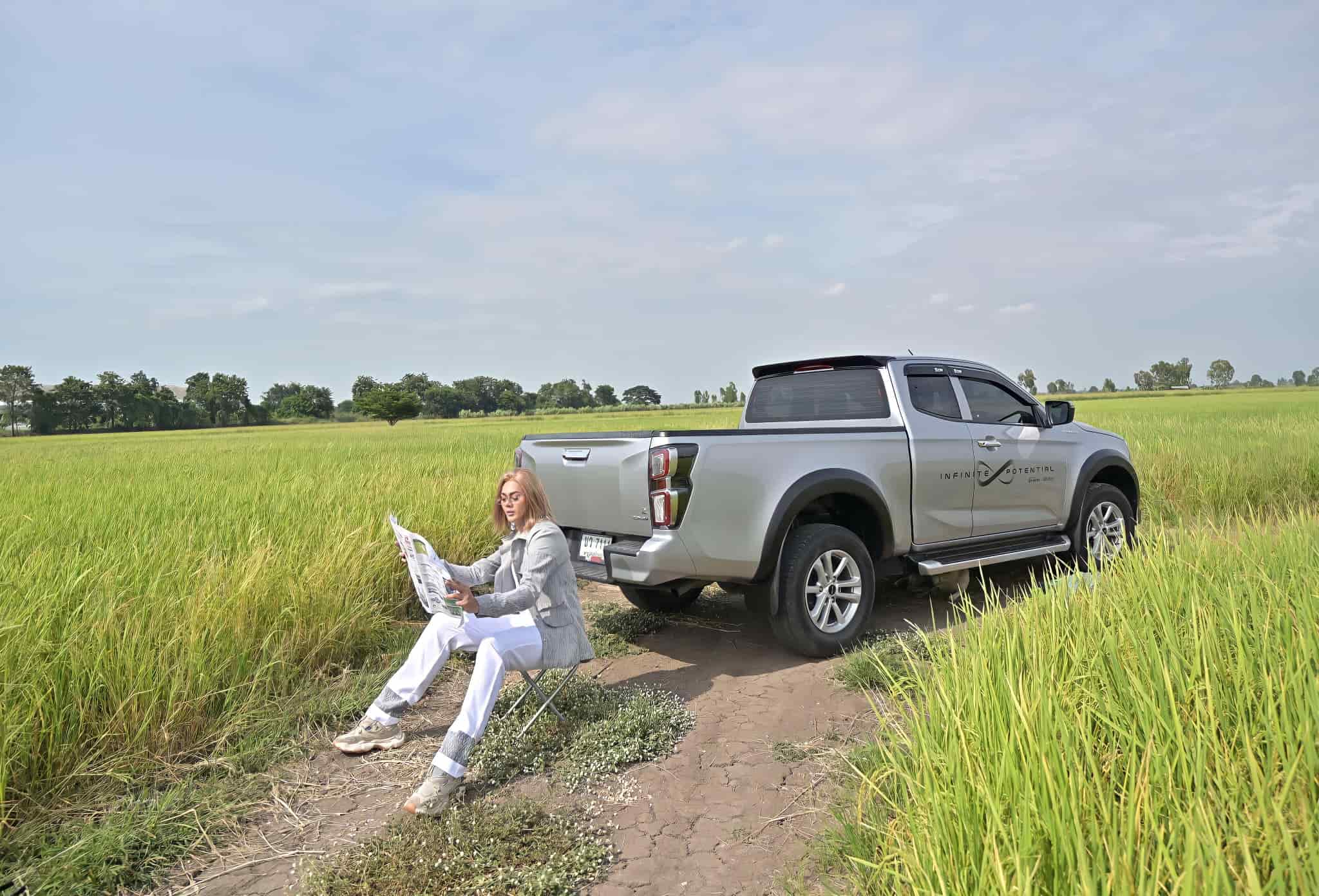 จะลุยน้ำ ลุยนา ก็มั่นใจ ISUZU