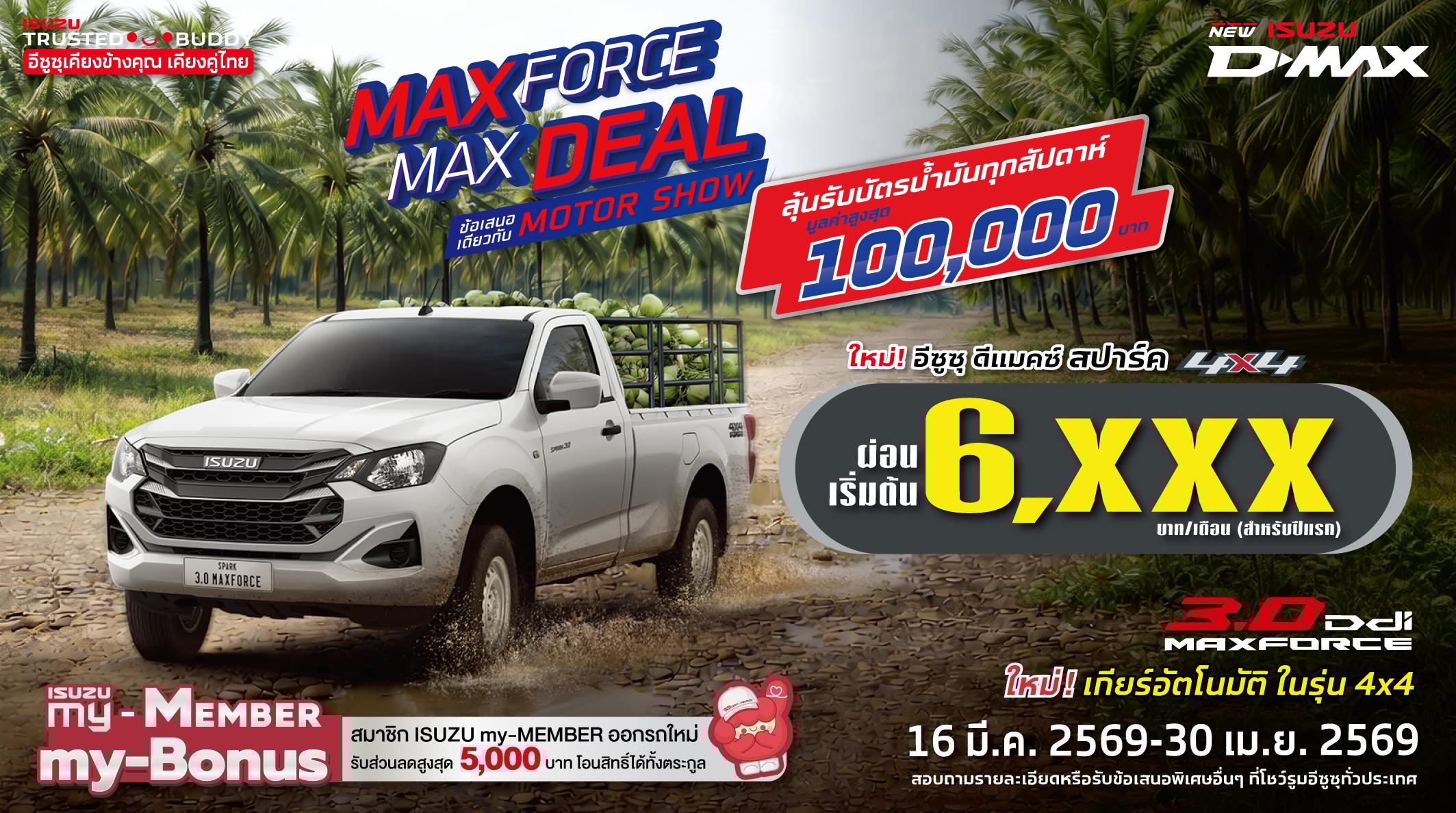 my-MEMBER my-Bonus ความสุขส่งต่อได้ - อีซูซุประเทศไทย Isuzu Thailand Official