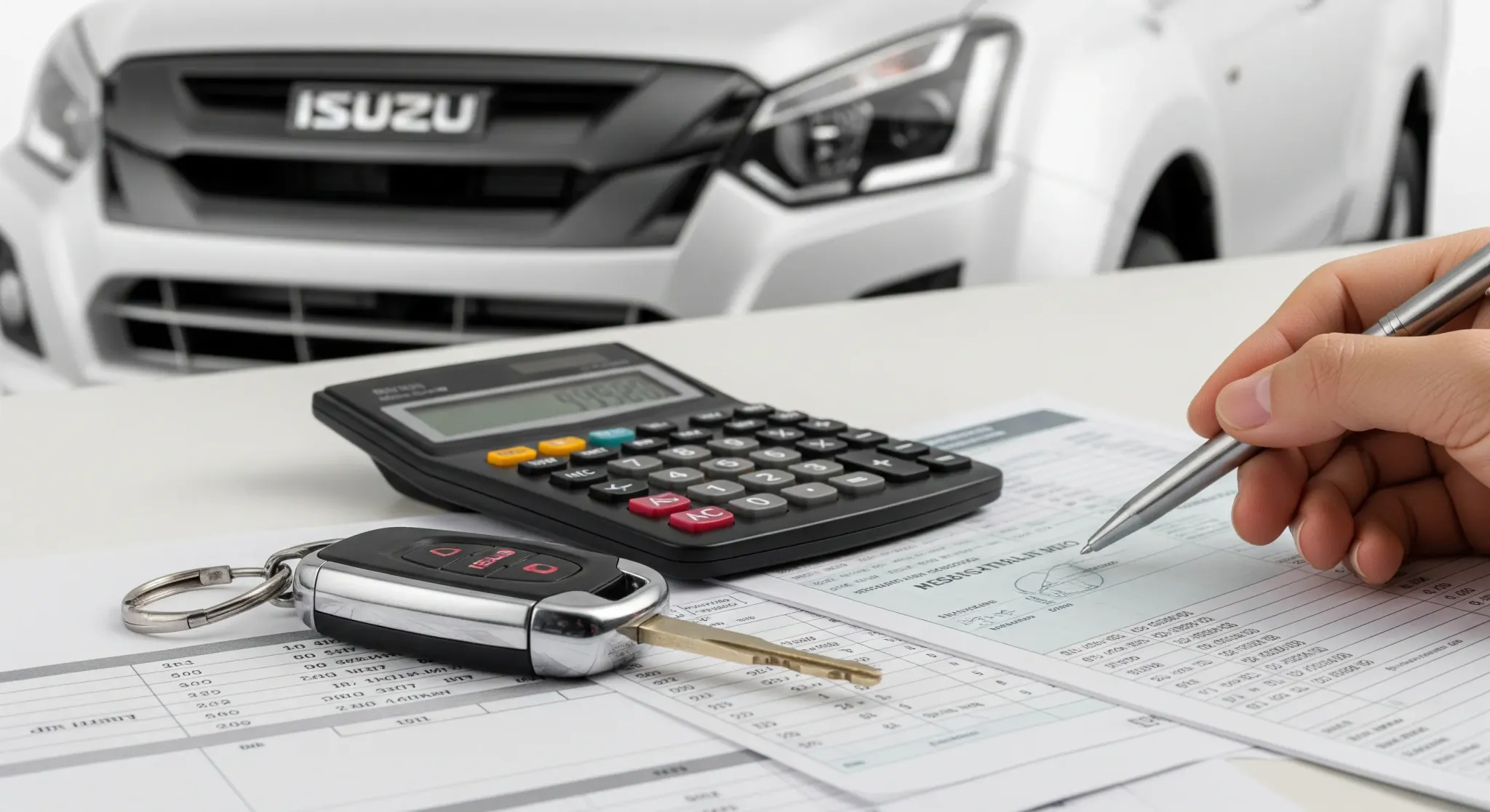 วิธีการคำนวณภาษีรถกระบะ 4 ประตู