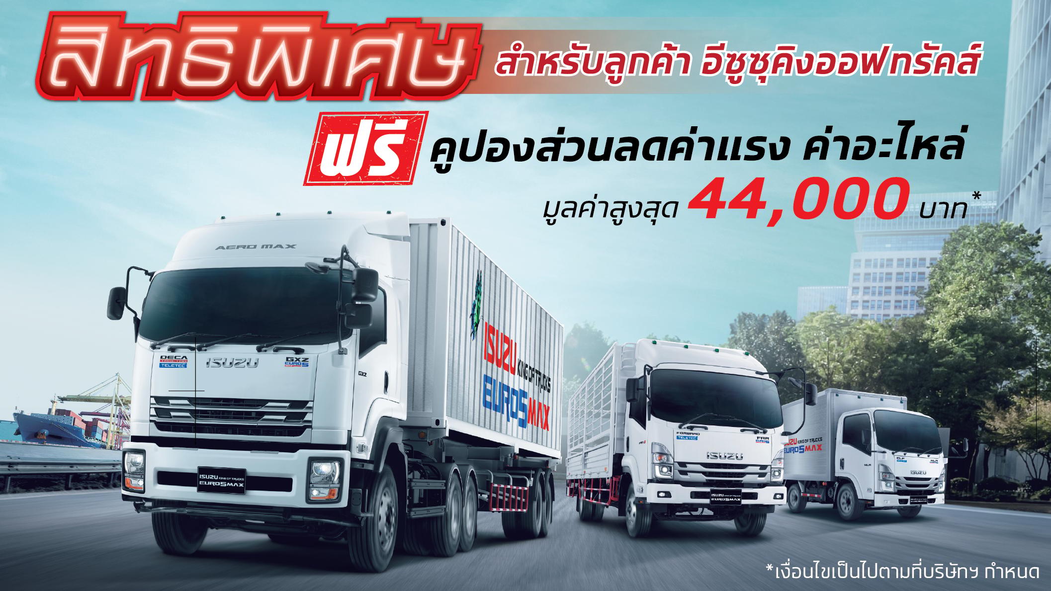 สิทธิพิเศษ คูปองส่วนลดตรวจเช็กตามระยะ