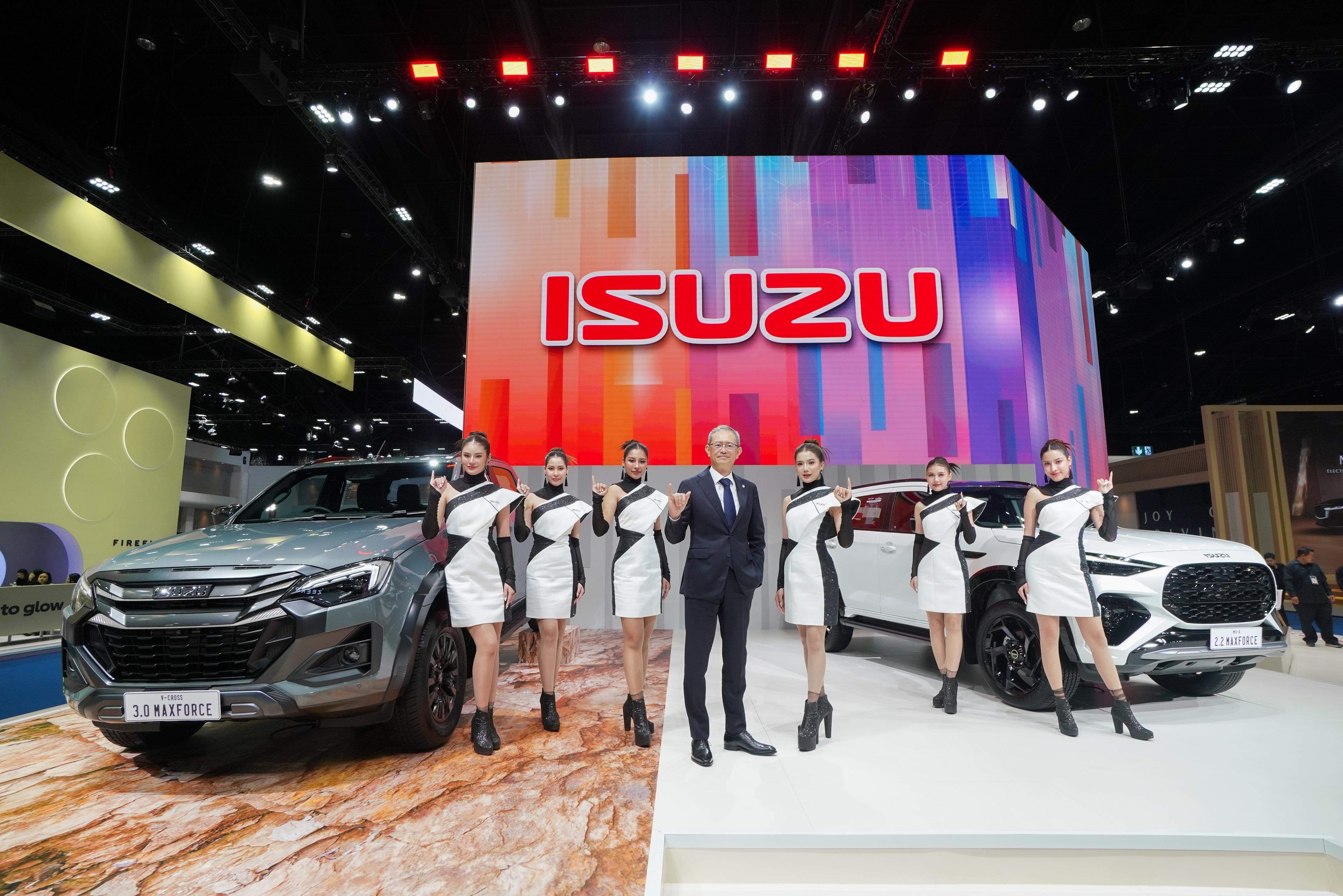 อีซูซุจัดเต็มครบทุกไลน์อัพ ในงานมอเตอร์โชว์ 2026  ชูคอนเซปต์ "THE ONE & ONLY with YUU CHAN" พร้อมอวดโฉมทัพรถแต่งสุดเอ็กซ์คลูซีฟ