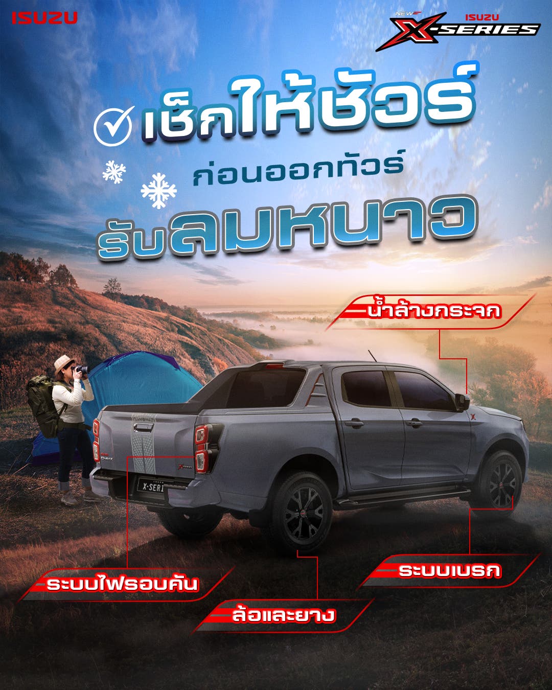 เช็กให้ชัวร์ ก่อนออกทัวร์รับลมหนาว