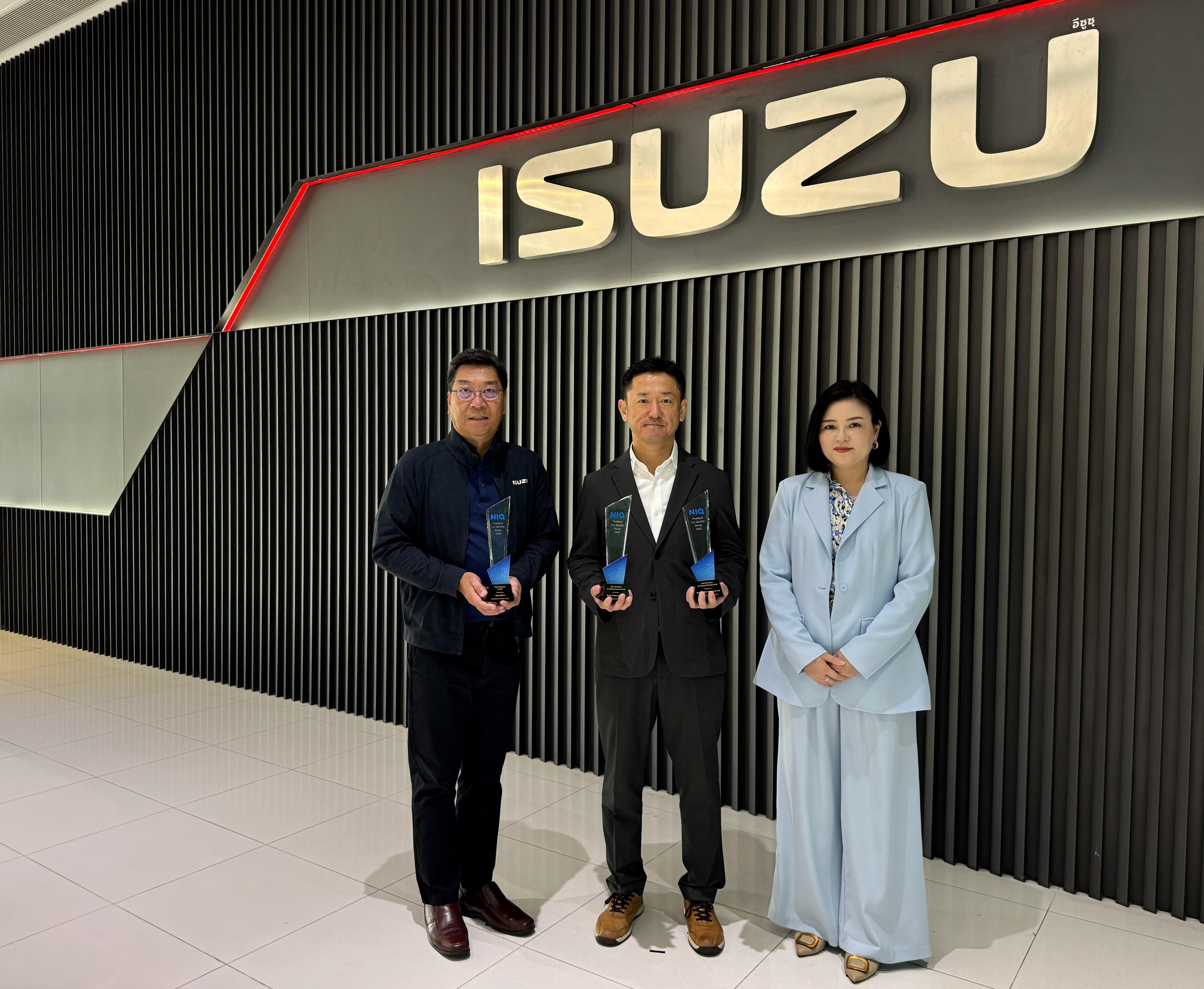 อีซูซุรับรางวัลรถคุณภาพดีแห่งปี 2025 จาก NIQ ประเทศไทย
