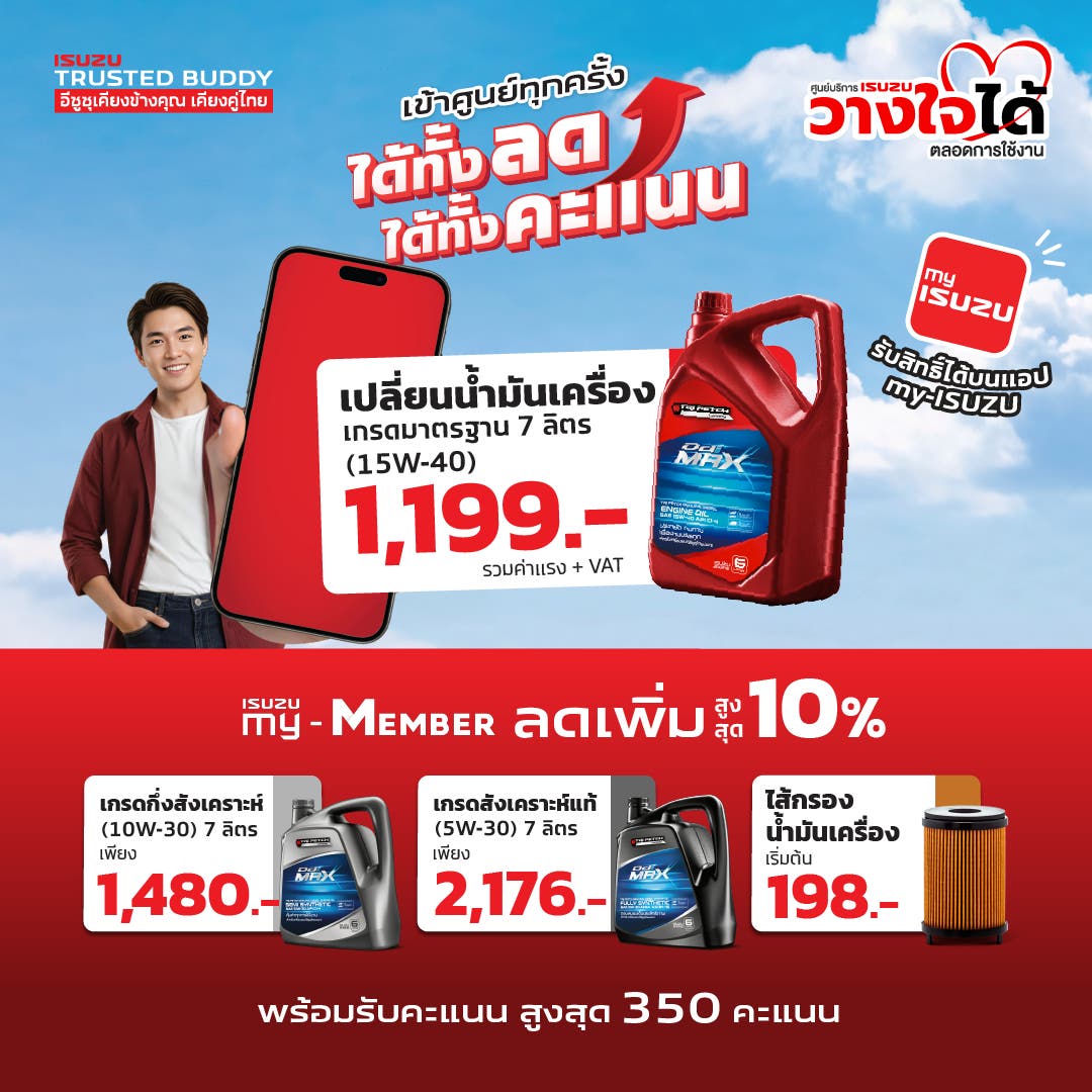 ได้ทั้งลด ได้ทั้งคะแนน (โปรน้ำมันเครื่อง)