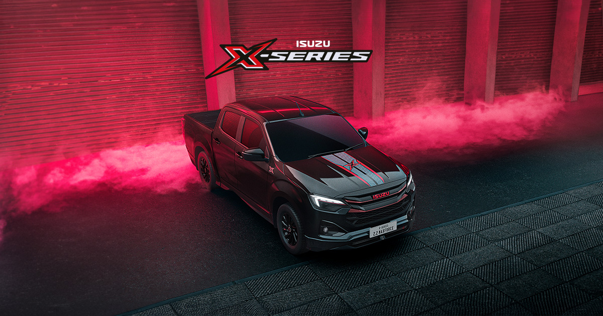 ISUZU D-MAX X-SERIES (อีซูซุ ดีแมคซ์ เอ็กซ์-ซีรี่ส์) รุ่นใหม่ล่าสุด