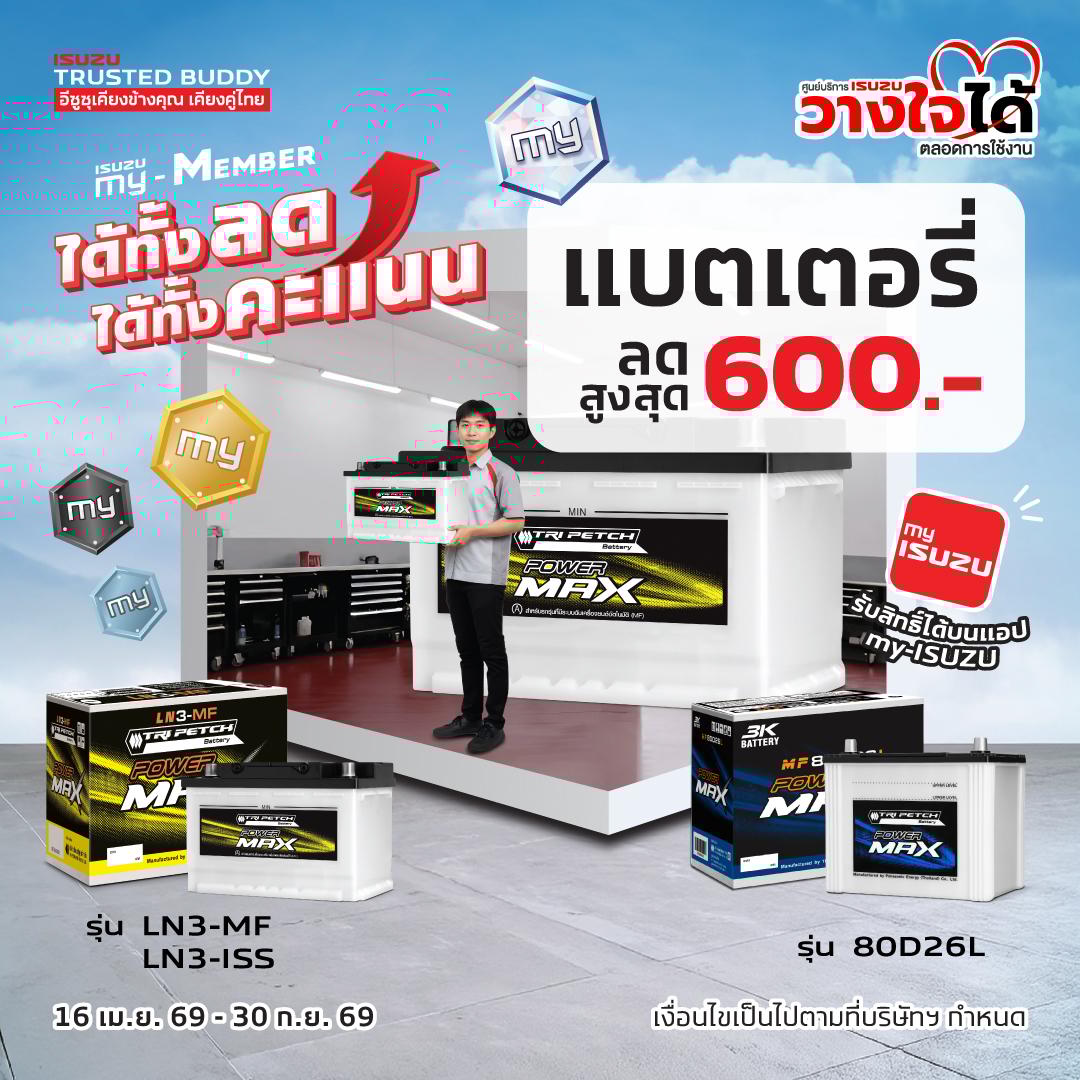 ได้ทั้งลด ได้ทั้งคะแนน! (โปรแบตเตอรี่)