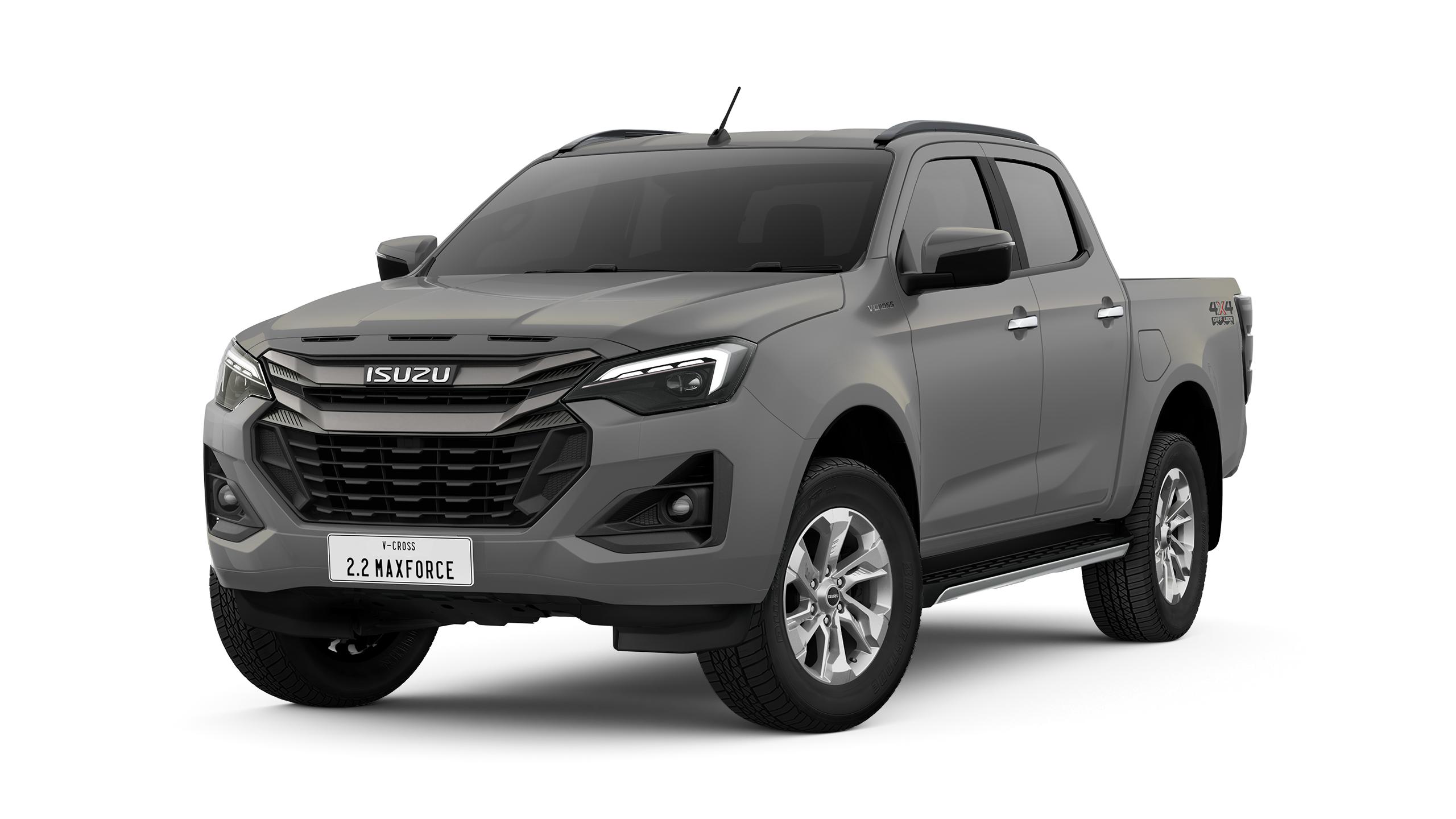 อีซูซุขยายไลน์อัพเอาใจสายลุย เพิ่มเครื่องยนต์ 2.2 Ddi MAXFORCE  ใน New! ISUZU V-CROSS 4x4 “THE ONE & ONLY” และ MU-X “THE NEXT PEAK” 4WD