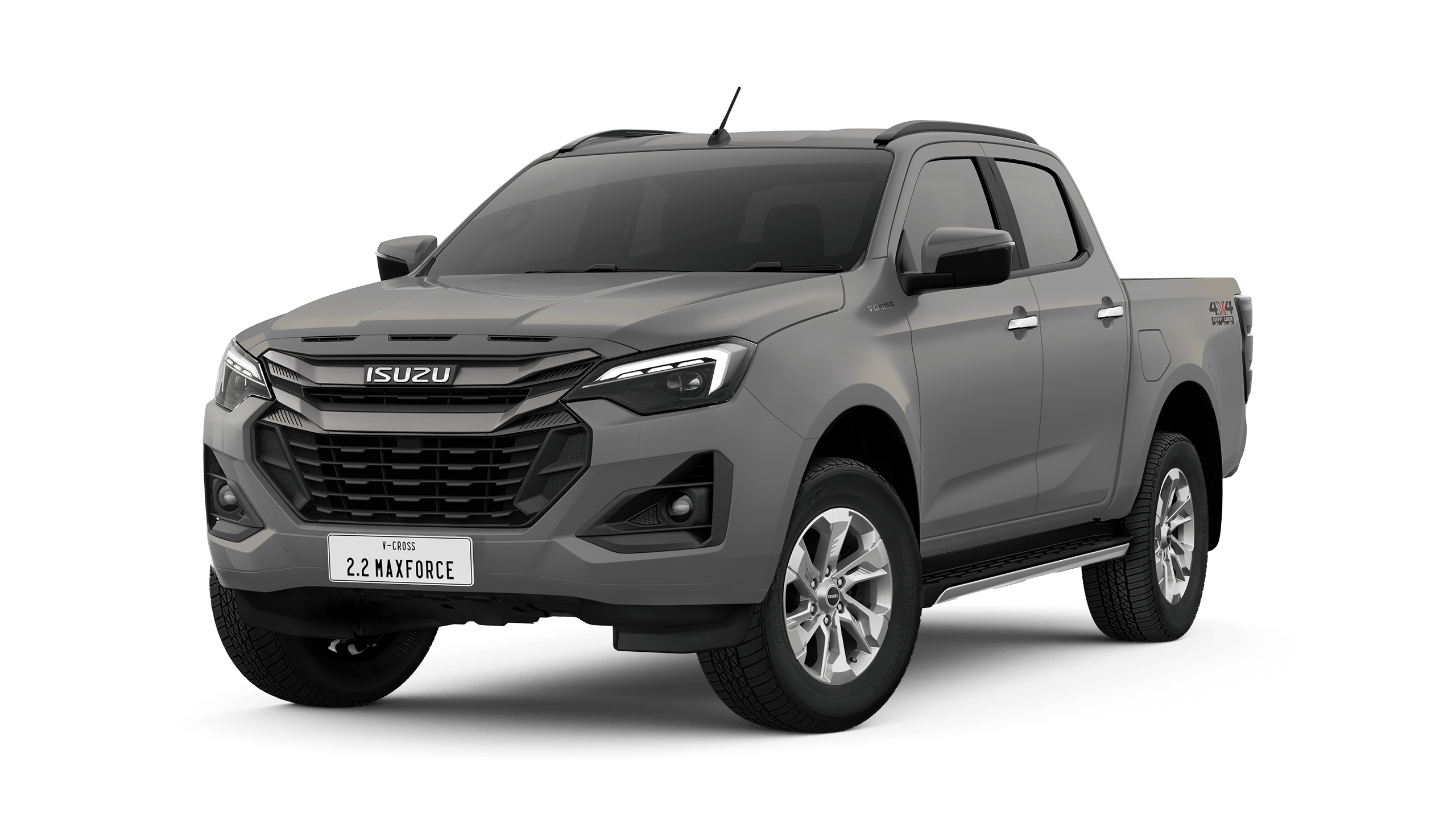 อีซูซุขยายไลน์อัพเอาใจสายลุย เพิ่มเครื่องยนต์ 2.2 Ddi MAXFORCE  ใน New! ISUZU V-CROSS 4x4 “THE ONE & ONLY” และ MU-X “THE NEXT PEAK” 4WD