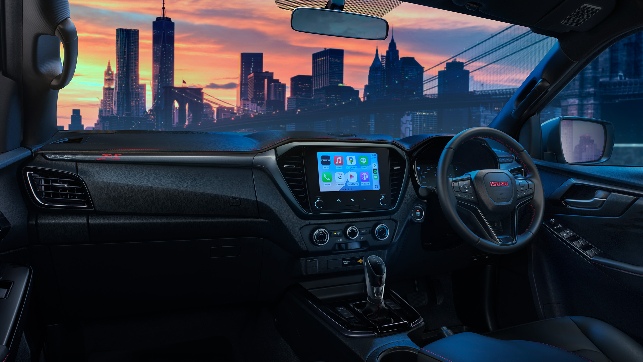 ภายในพรีเมียม มีระดับ ภายในพรีเมียม มีระดับ - ISUZU D-MAX X-SERIES (อีซูซุ ดีแมคซ์ เอ็กซ์-ซีรี่ส์)