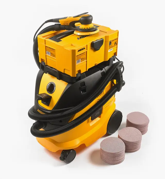 image of Ensembles aspirateur et ponceuse Mirka DEROS ACE 6 po
