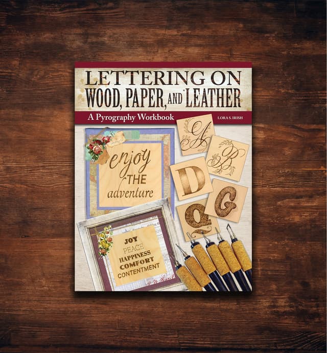 image of Lettering on Wood, Paper, and Leather