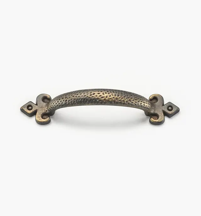 image of Solid Brass Dimpled Handle