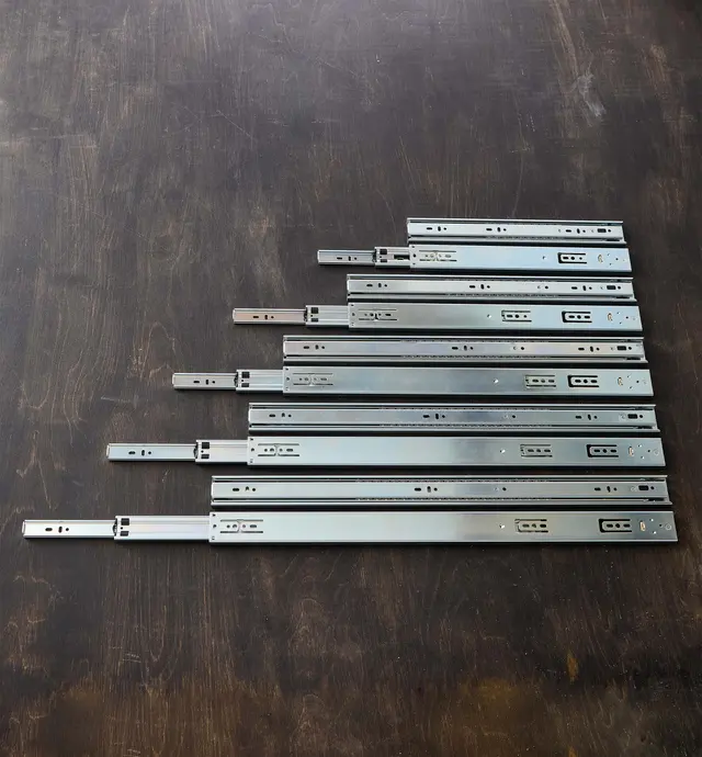 image of Full-Extension Touch-Open Slides
