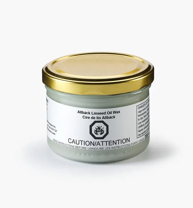 image of Allbäck Gray Linseed Oil Wax