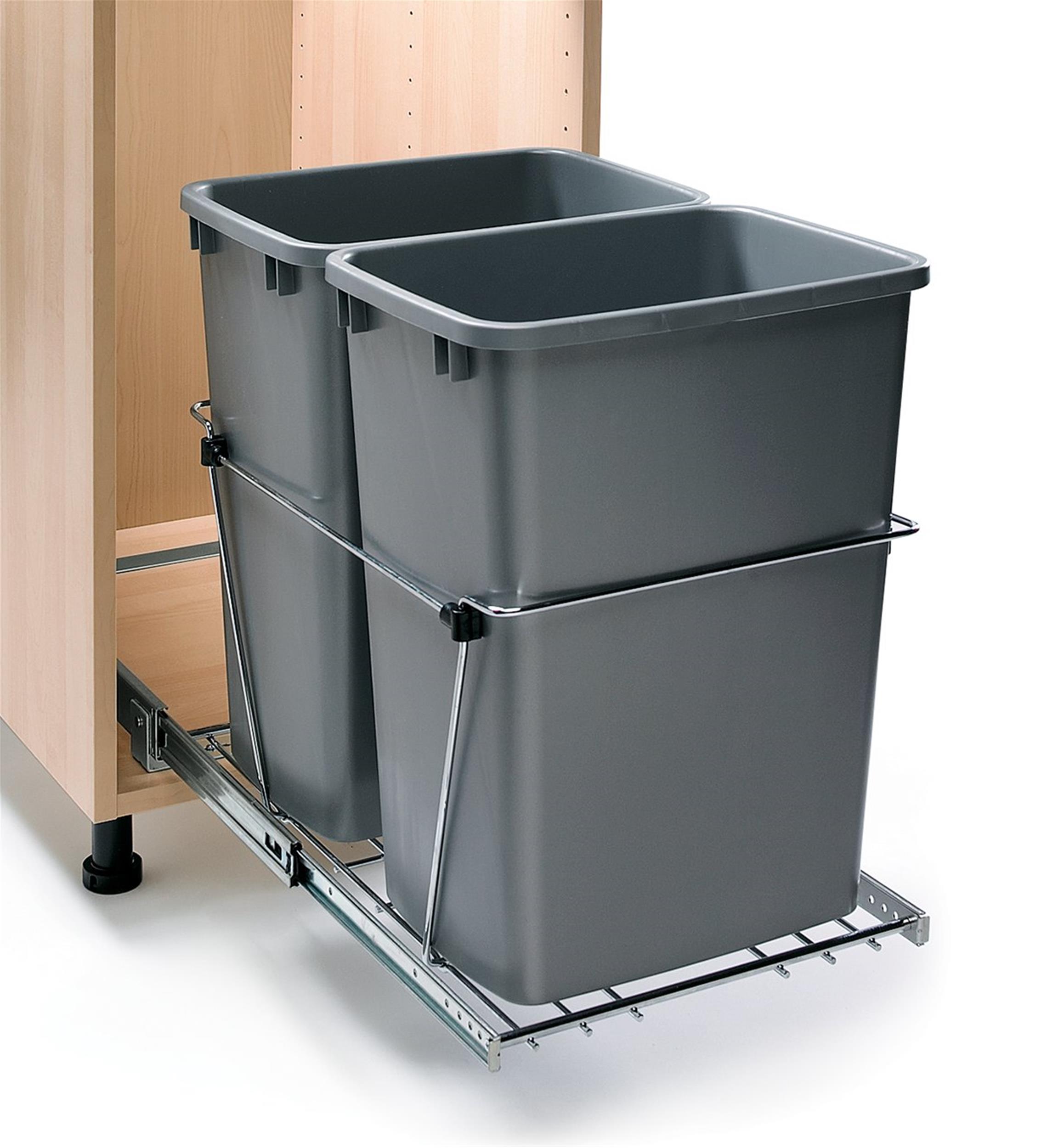 Poubelles coulissantes