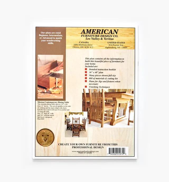 image of Contemporary Dining Table Plan