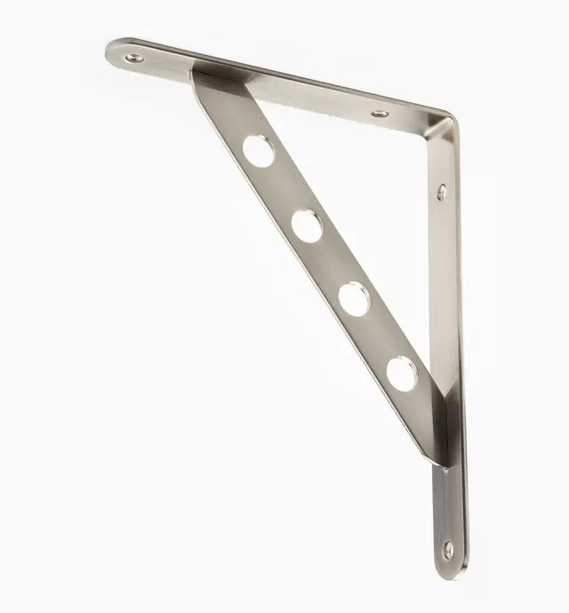 image of Flat Steel Shelf Bracket