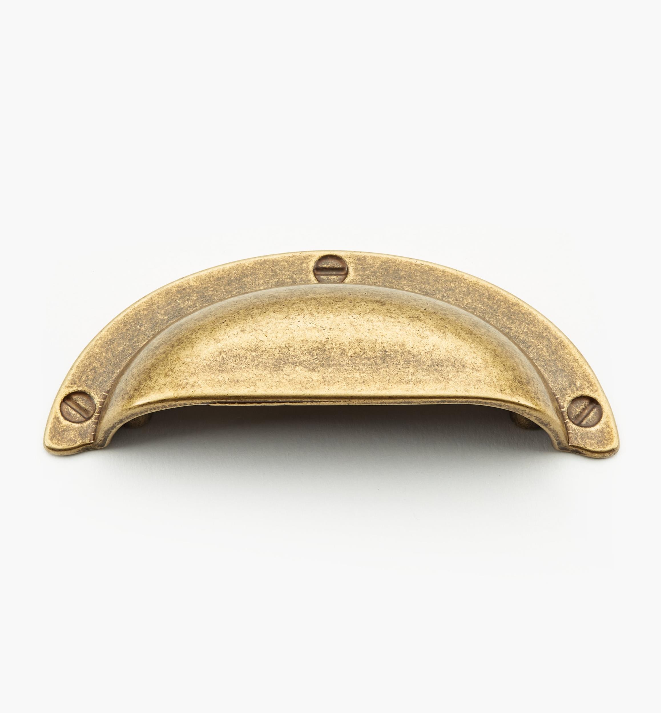 Cast Brass Shell Pulls