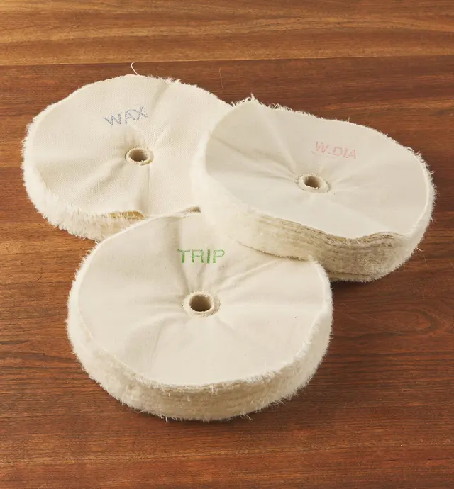 image of 8" Replacement Buffs for Beall 3-On Lathe System