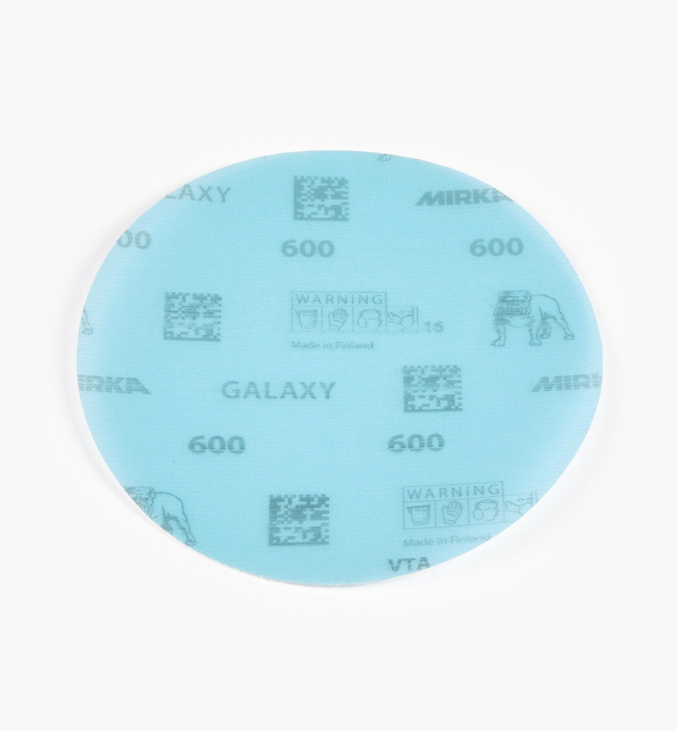 Disques abrasifs fins autoagrippants Mirka Galaxy