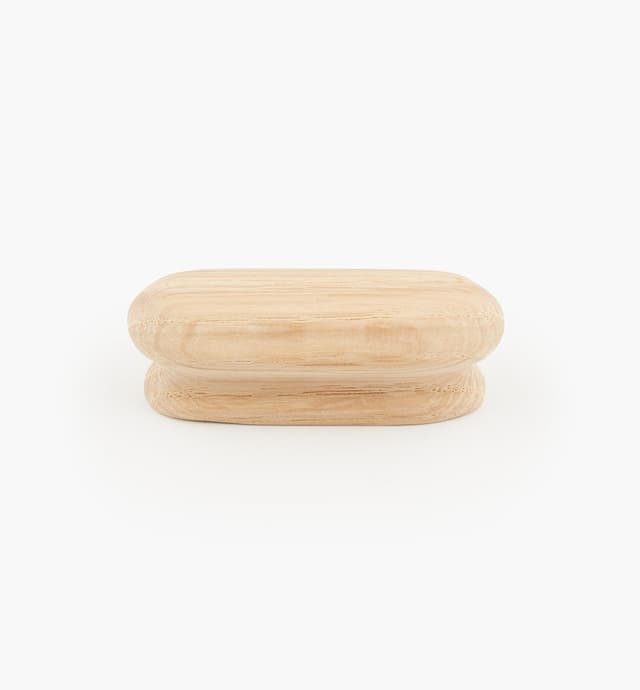 image of Squared Wood Flat Pull