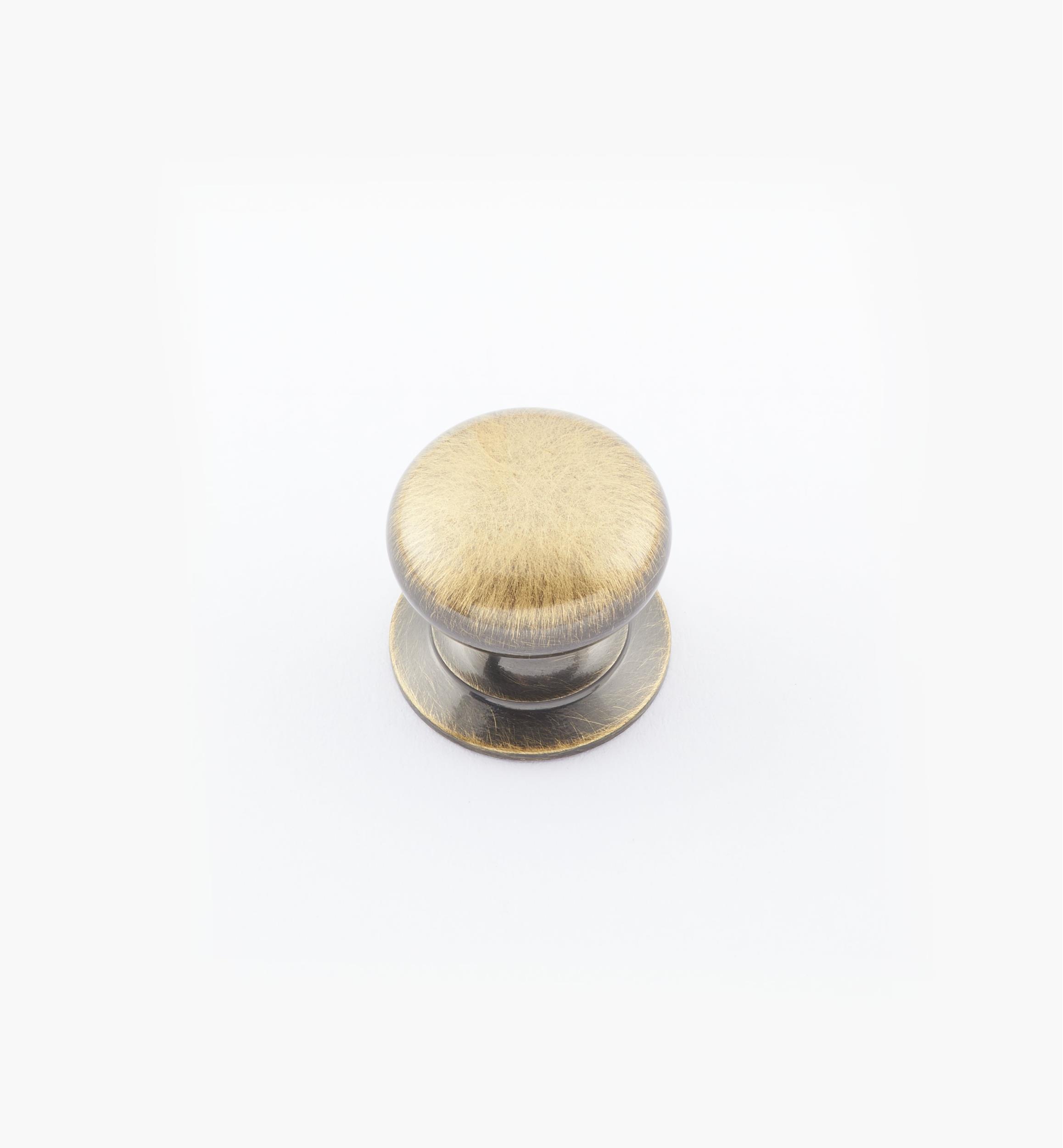 Round Brass Plain Knobs