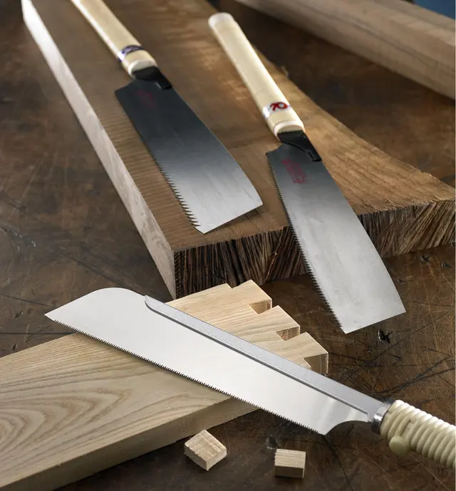 image of Jeu de trois scies japonaises