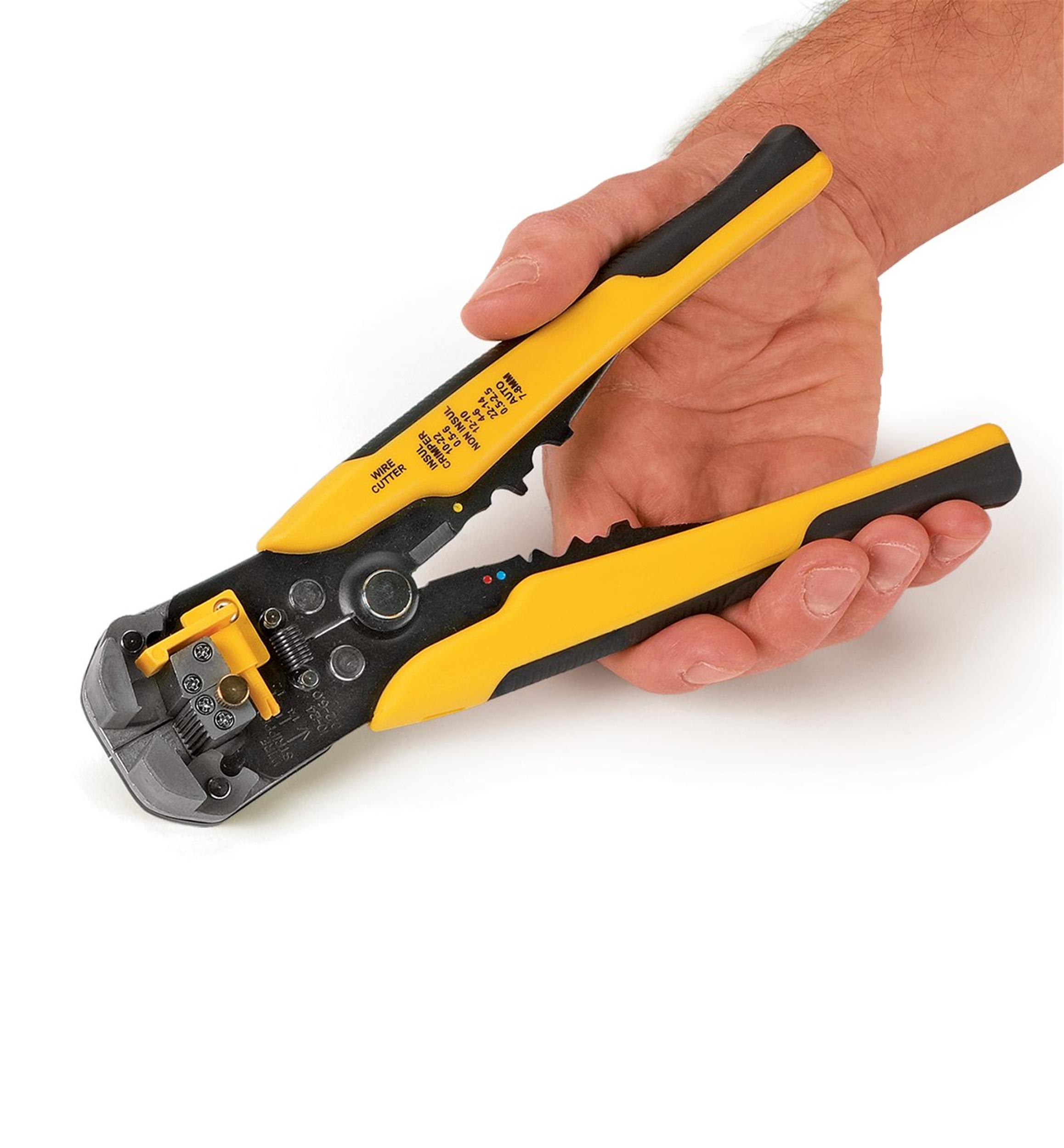 Self-Adjusting Wire Stripper