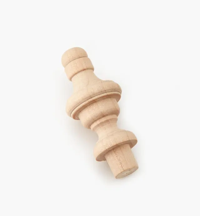 image of Hardwood Emperor Finial