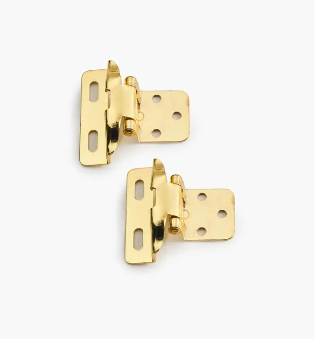 image of 1/4" Overlay Partial-Wrap Hinges