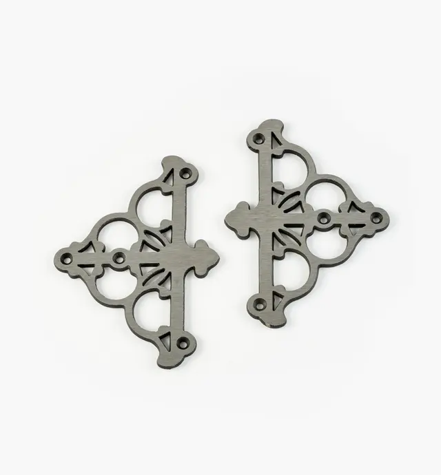 image of Victorian Screen Door Center Rail Brackets