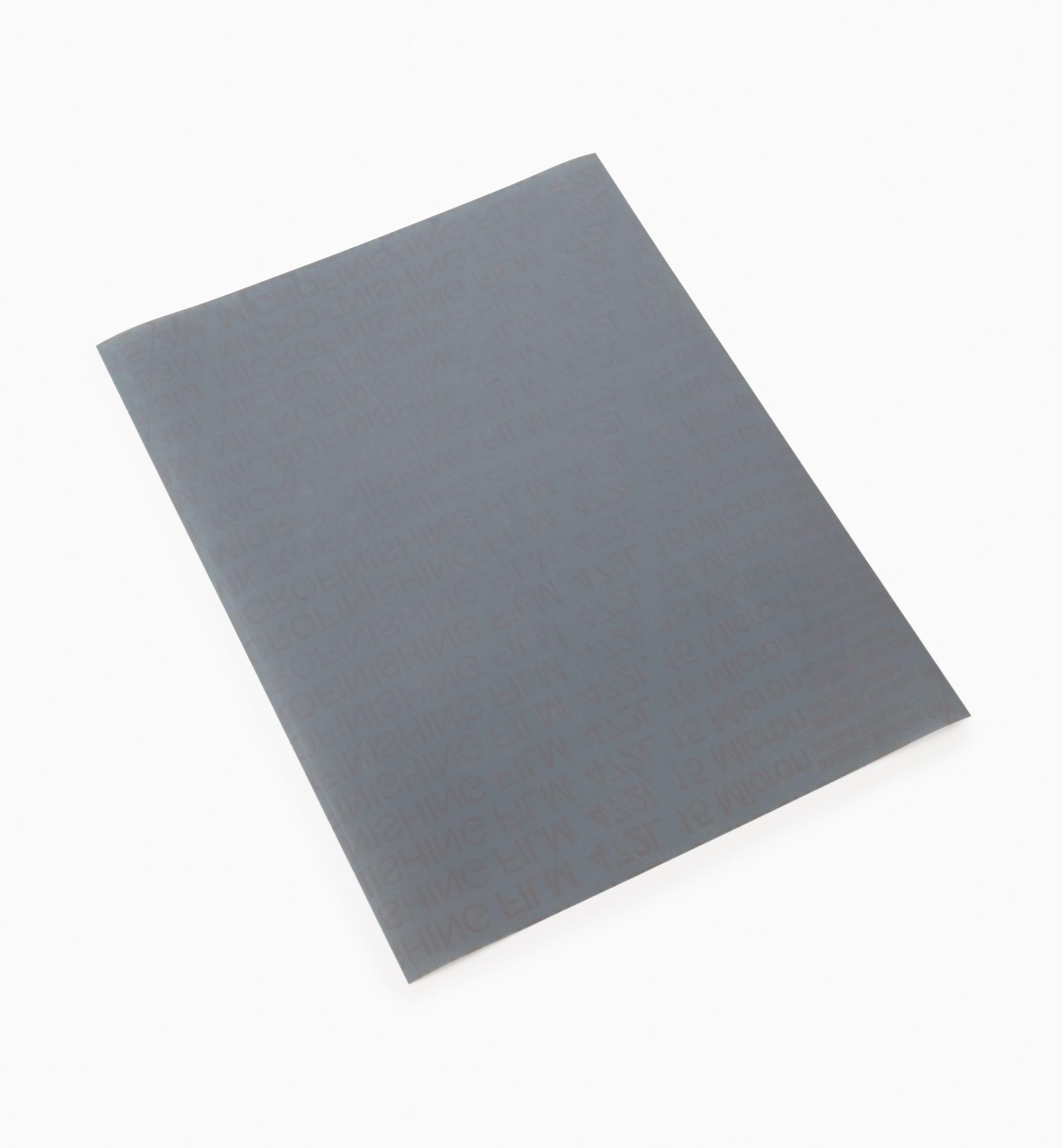 Feuilles microabrasives 3M pour l'affûtage