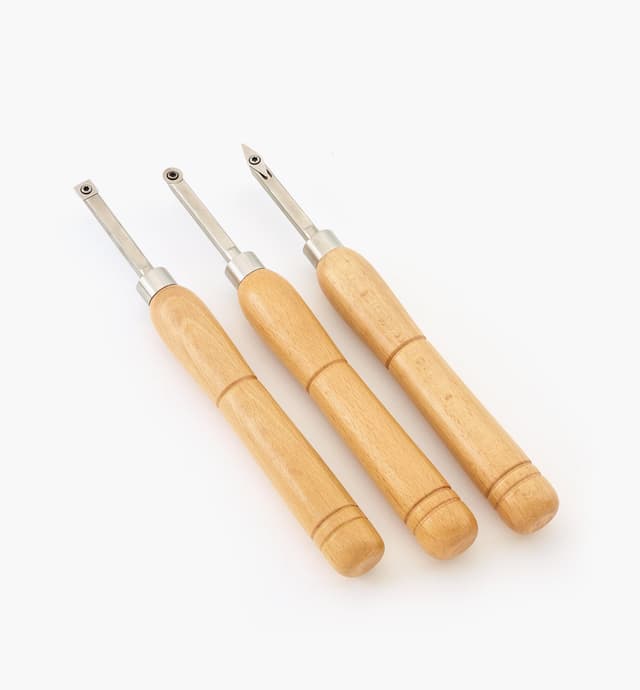 image of Set of 3 Carbide-Tipped Turning Tools