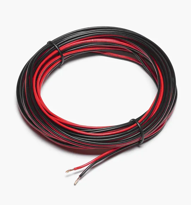 image of 20 ga. Stranded Two-Conductor Wire for White LED Lighting