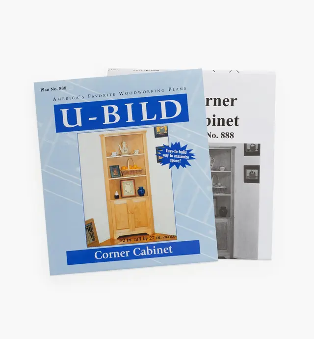 image of Corner Cabinet Plan