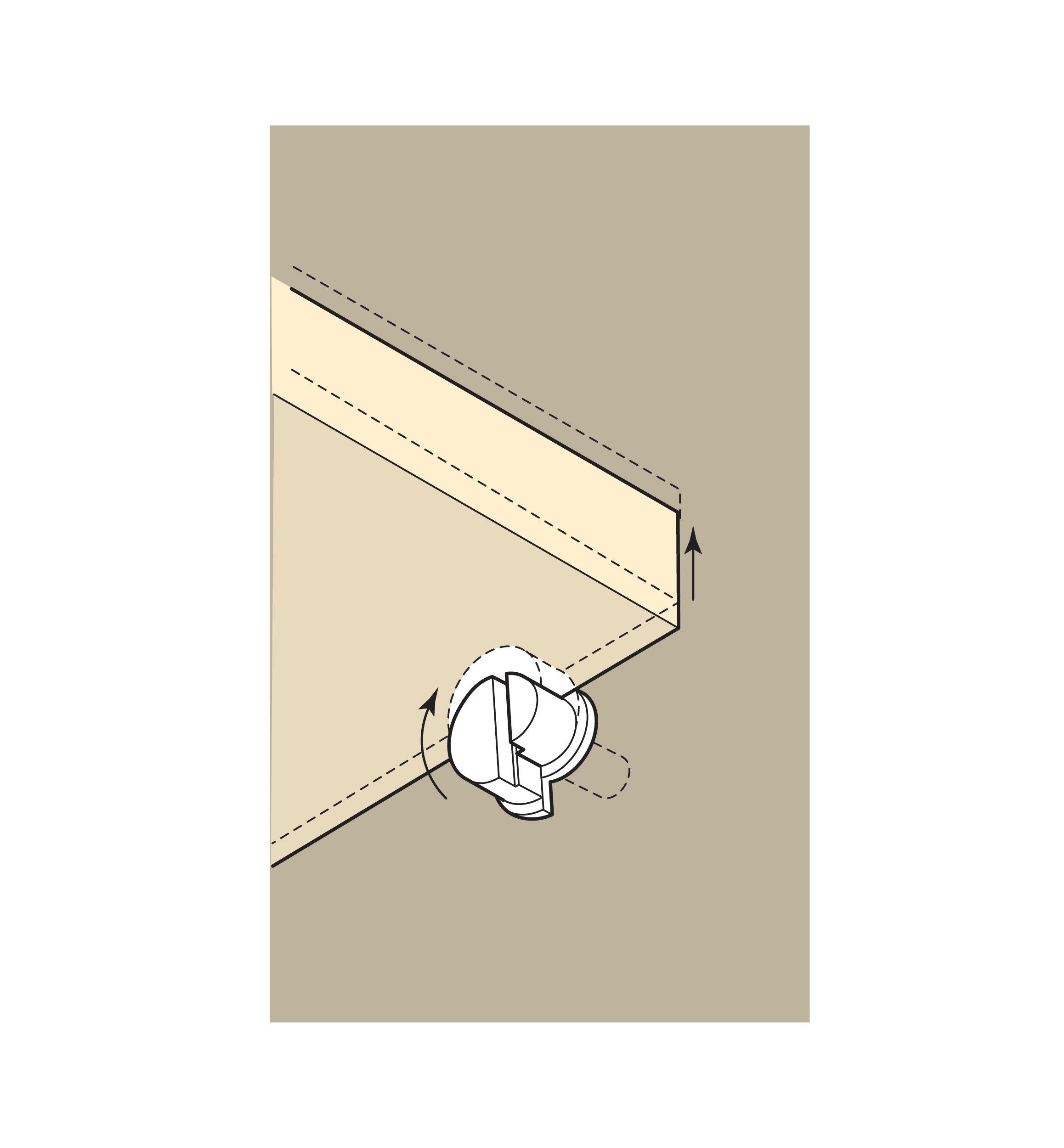 Spiral Shelf Supports