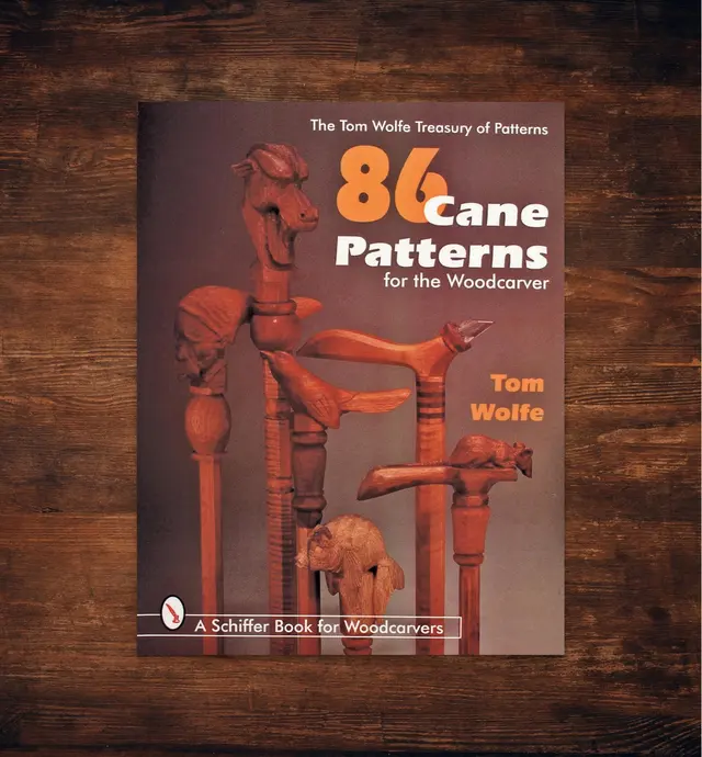 image of 86 Cane Patterns for the Woodcarver