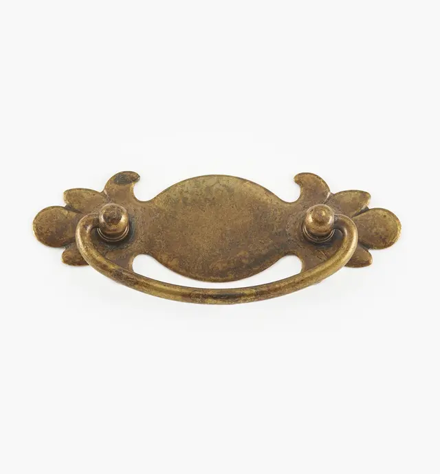 image of Solid Brass Plate Handle