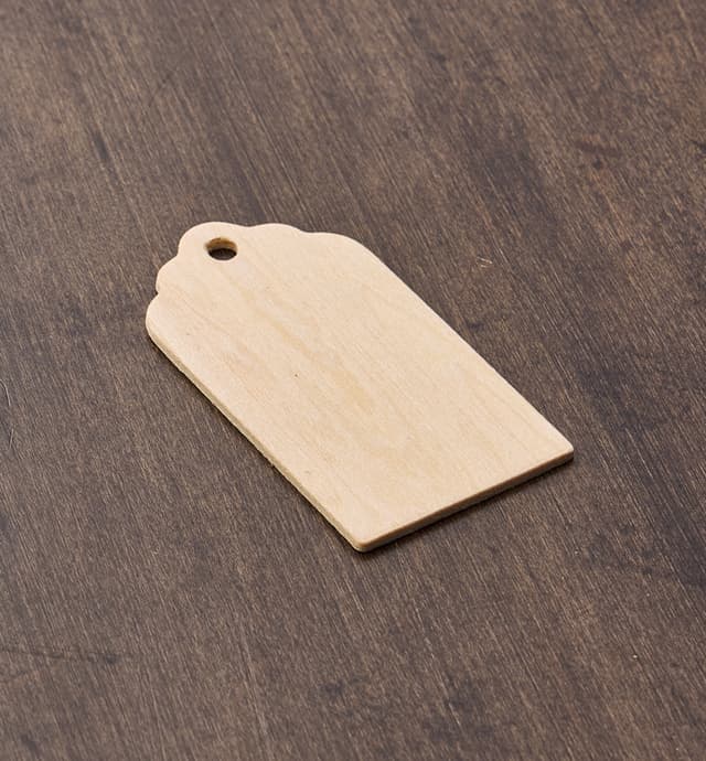 image of Fancy Gift Tag Cut-Out