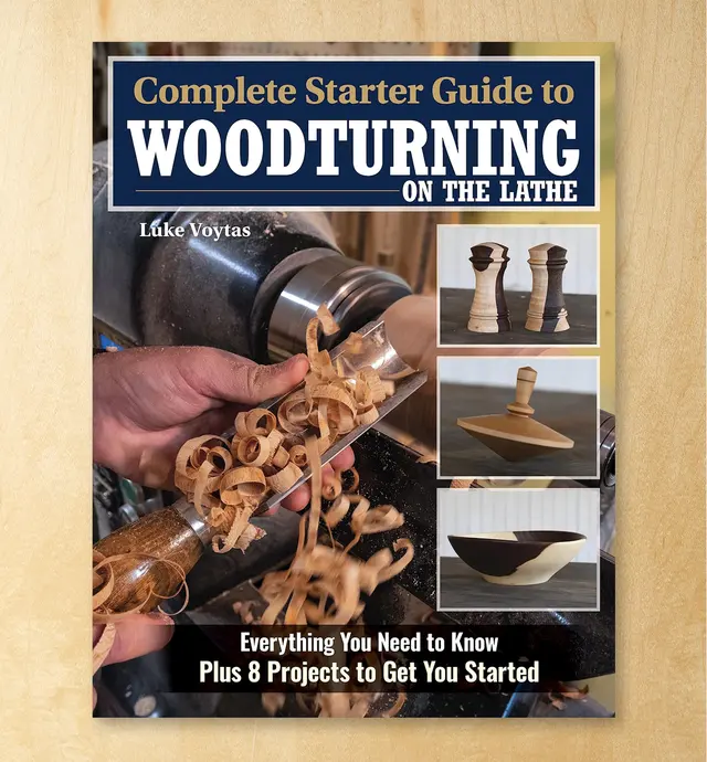 image of Complete Starter Guide to Woodturning on the Lathe