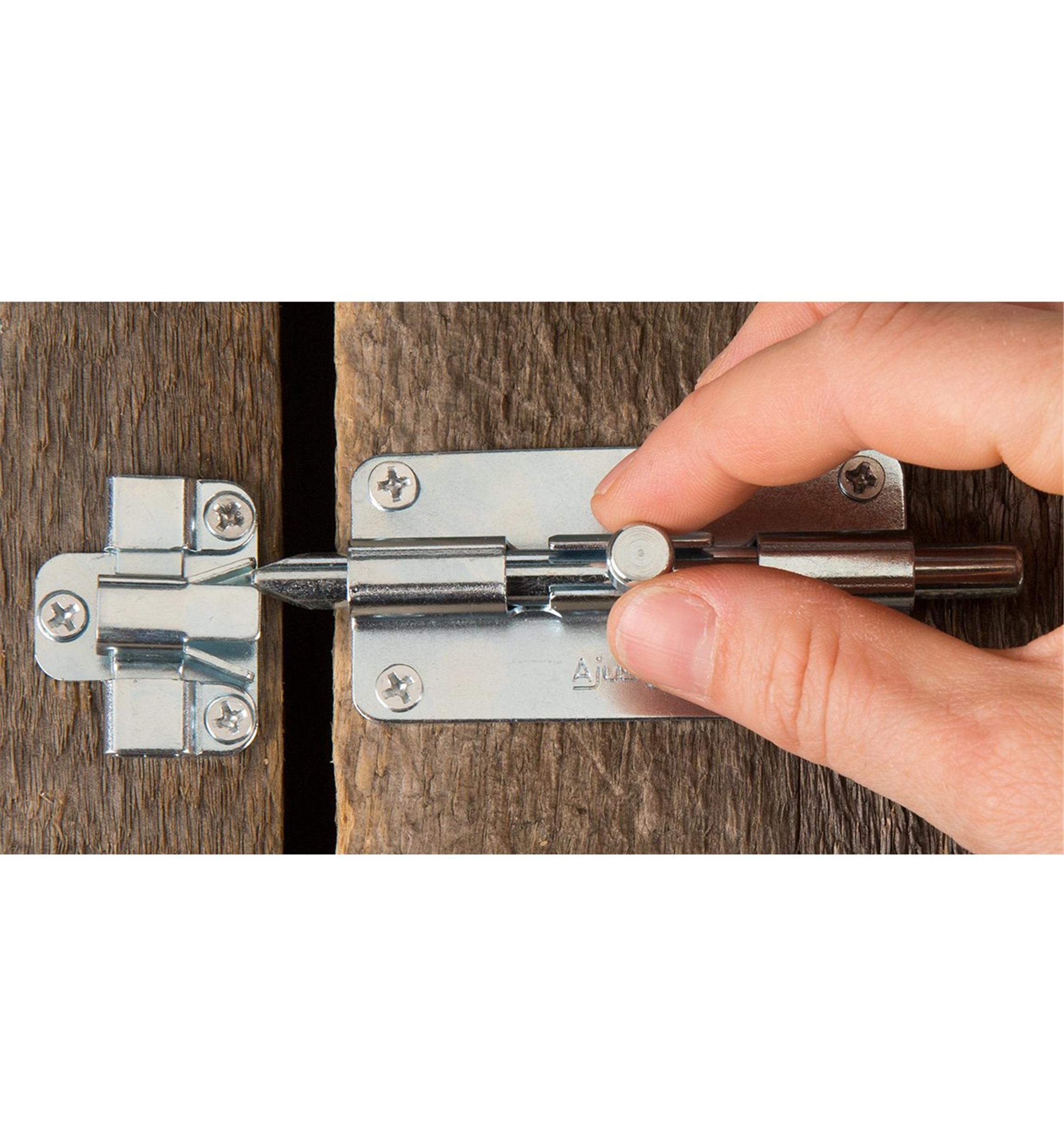 AjustLock Self-Aligning Barrel Bolt