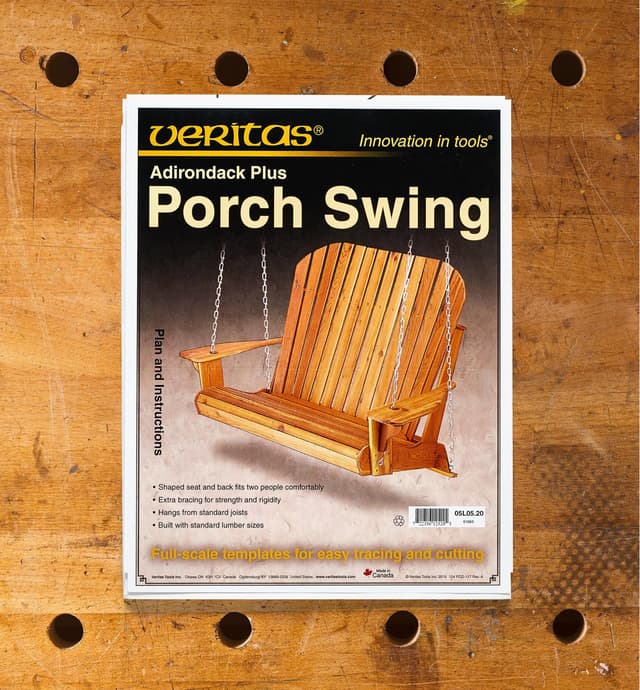 image of Adirondack Plus Porch Swing Plan