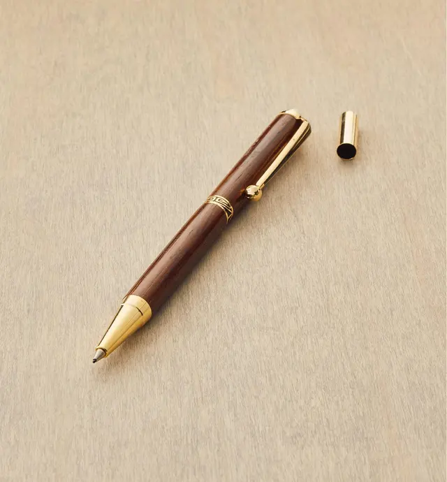 image of Composants pour porte-mine mince Art déco