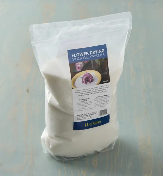 image of Flower Drying Silica Gel Crystals